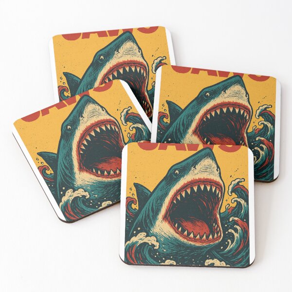 Item preview, Jaws - Jaws Poster designed and sold by Creepy Choices.