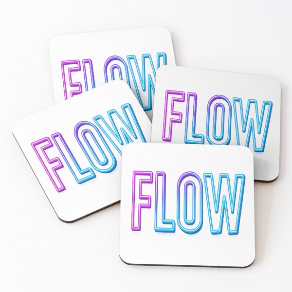 Item preview, FLOW – Neon Gradient designed and sold by TONSNAP.