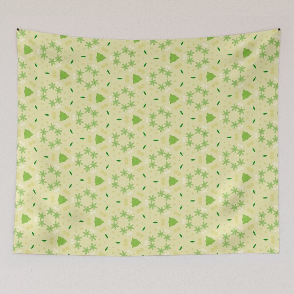 Item preview, leaves pattern pattern seamless colorful repeat designed and sold by Abrahamjrnd.