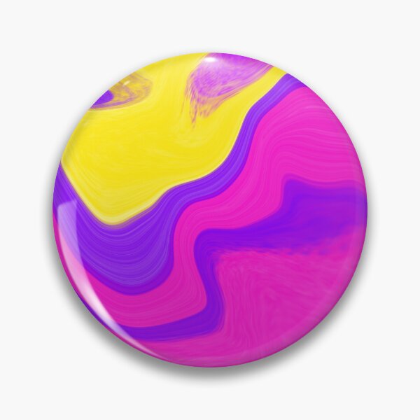 Item preview, Abstract Pink, Yellow, Blue, and Purple Digital Paint Pour designed and sold by SassyJadePrints.