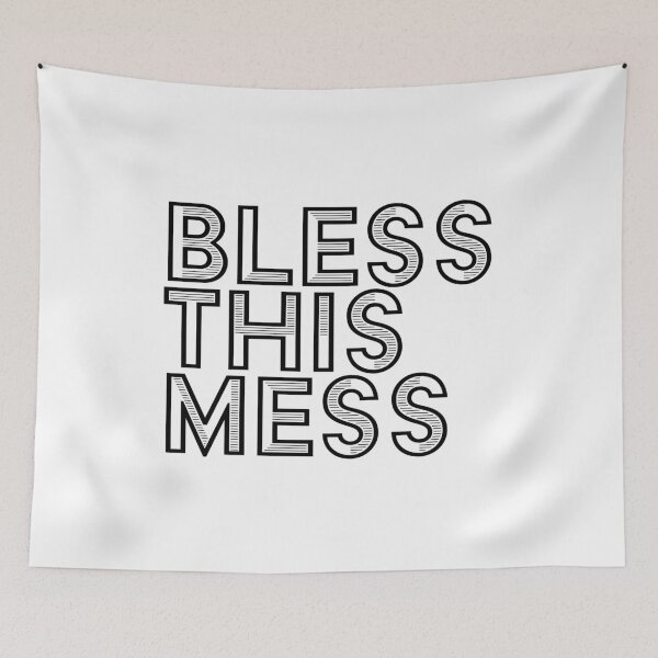 Item preview, bless this mess designed and sold by j. elizabeth.