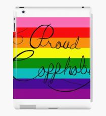 Proud Copphobe- Rainbow Variant iPad Case/Skin