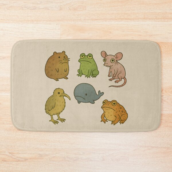 Item preview, Cute Ugly Animals Doodles Pack Set designed and sold by wonderxwander.