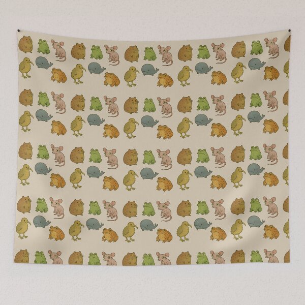 Item preview, Cute Ugly Animals Doodles Pack Set designed and sold by wonderxwander.
