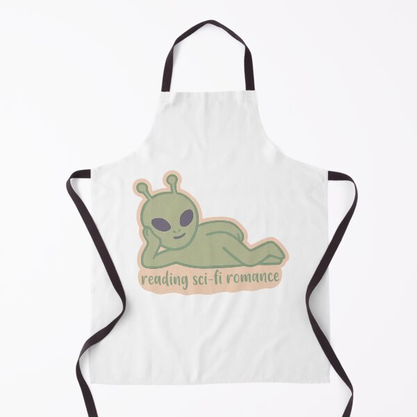 Item preview, Reading sci-fi romance alien designed and sold by Gwendesigns.