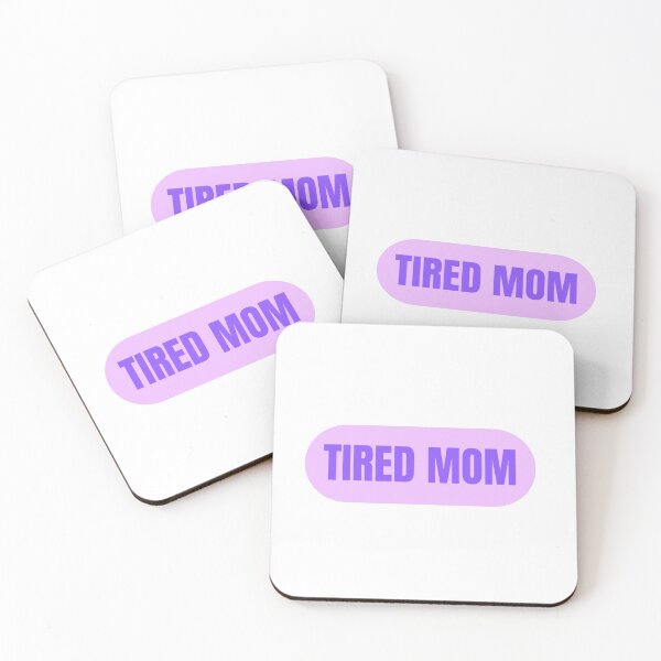 Item preview, Tired Mom Relatable Lettering designed and sold by ali571.