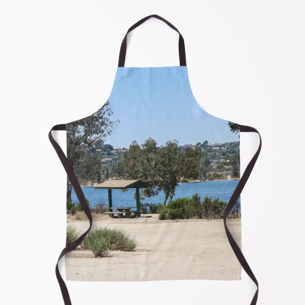 Item preview, Pic-Nic Tables at Lake Murray, San Diego designed and sold by heatherfriedman.