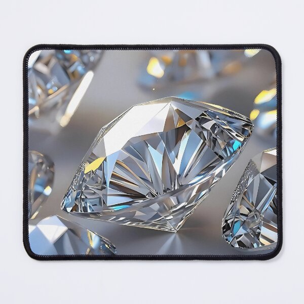 Item preview, Photorealistic Close-Up of Sparkling Diamond  designed and sold by Yuli Club.