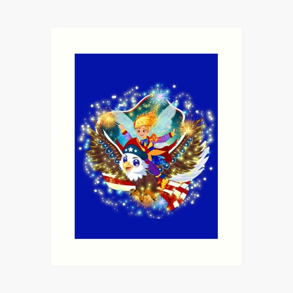 Item preview, Boom Boom Star: Soaring into Freedom on the Wings of Magic designed and sold by FairyBookClub.