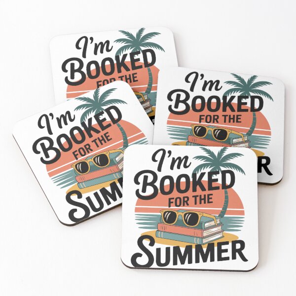 Item preview, I'm Booked for the Summer, Funny Book Lover Summer Reading  Essential T-Shirt designed and sold by podlook.