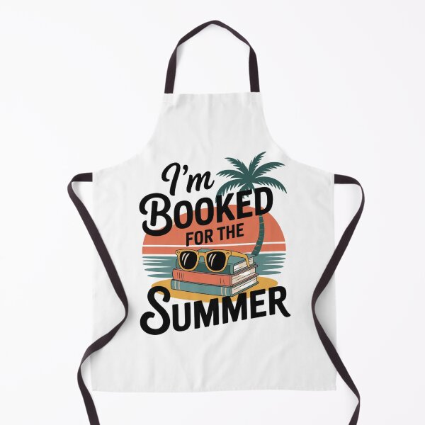 Item preview, I'm Booked for the Summer, Funny Book Lover Summer Reading  Essential T-Shirt designed and sold by podlook.