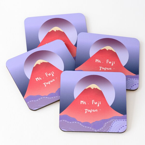 Item preview, Mt. Fuji illustration graphic art  designed and sold by tenkenryujin.