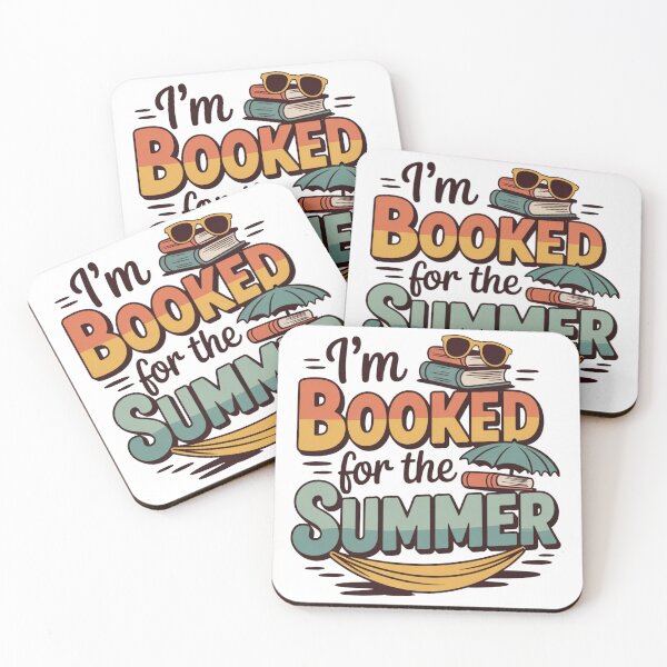 Item preview, I'm Booked for the Summer, Funny Book Lover Summer Reading  Essential T-Shirt designed and sold by podlook.