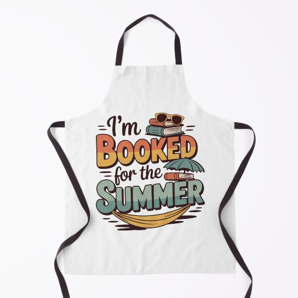 Item preview, I'm Booked for the Summer, Funny Book Lover Summer Reading  Essential T-Shirt designed and sold by podlook.
