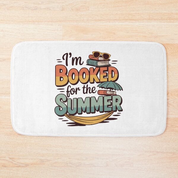 Item preview, I'm Booked for the Summer, Funny Book Lover Summer Reading  Essential T-Shirt designed and sold by podlook.