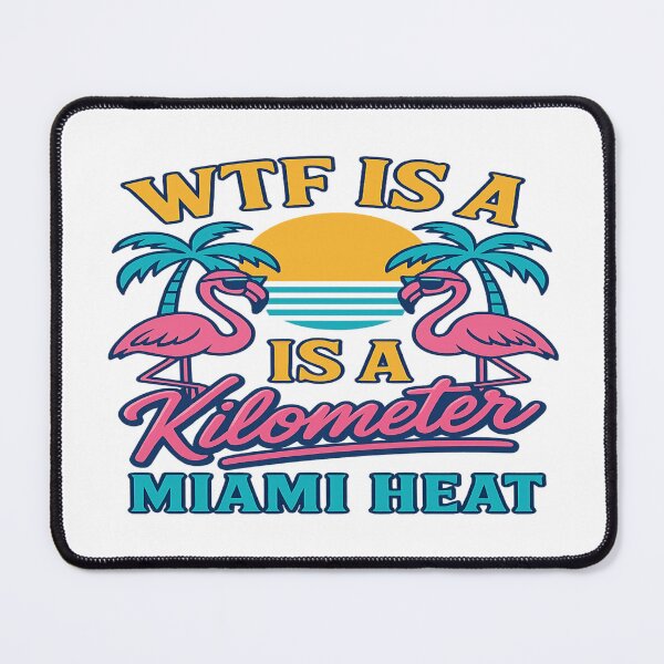 Item preview, WTF Is a Kilometer – Miami Patriotic 4th of July Edition designed and sold by Globalcitytees.