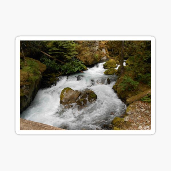 Item preview, Graceful Waterfall in the Pacific Northwest designed and sold by starcraft542.