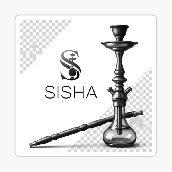 Artikel-Vorschau von Shisha-Design: Schicke monochrome Wasserpfeife, designt und verkauft von tamashisha.