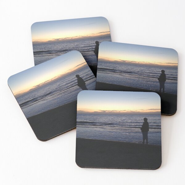 Item preview, Woman at Hunstanton Beach, Norfolk, England, UK designed and sold by Kate Anderson Art.