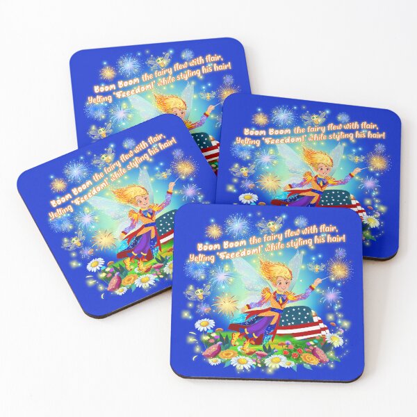 Item preview, Boom Boom the Fairy Flew with Flair – A Patriotic Sparkle in the Air! designed and sold by FairyBookClub.