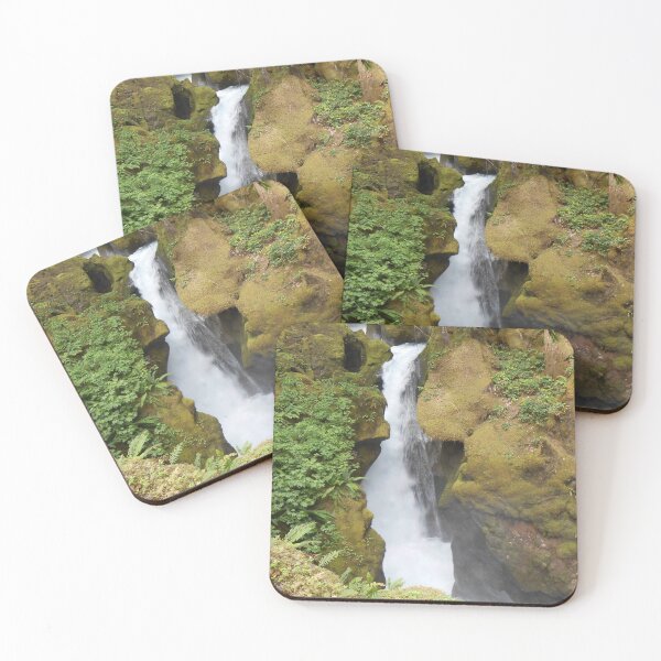 Item preview, Moss-Draped Waterfall – PNW Wilderness Beauty designed and sold by starcraft542.