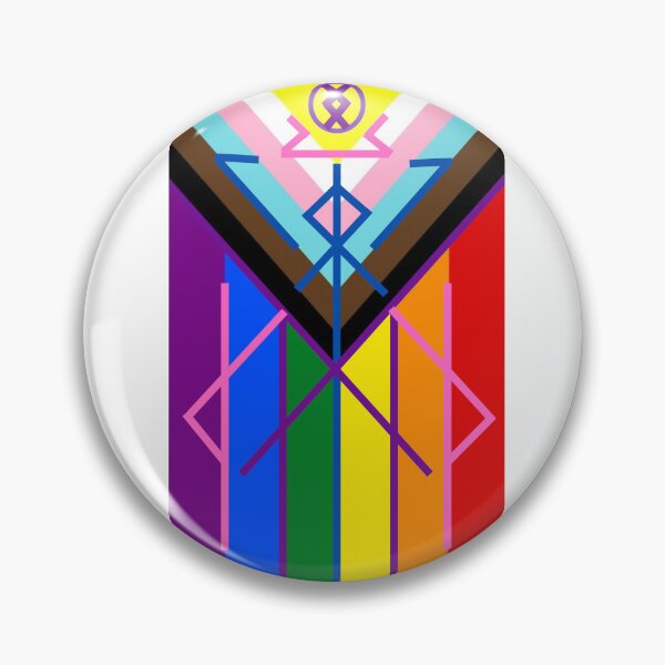 Item preview, pride protection bindrune designed and sold by capitalismsucks.