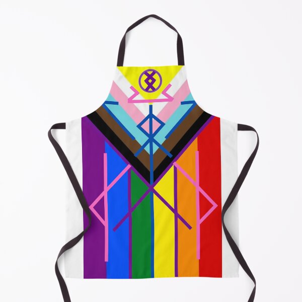 Item preview, pride protection bindrune designed and sold by JaiMohan_art.