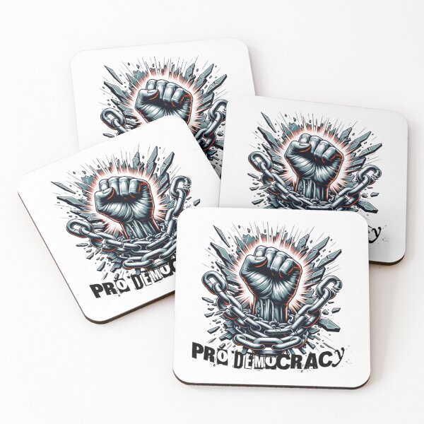 Item preview, Pro Democracy Freedom Chains designed and sold by JoeZigns81.