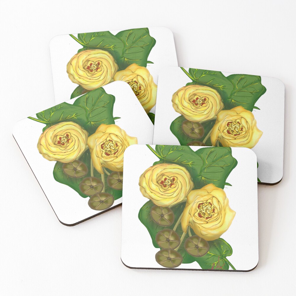 Item preview, Coasters (Set of 4) designed and sold by Rynkeolanui.