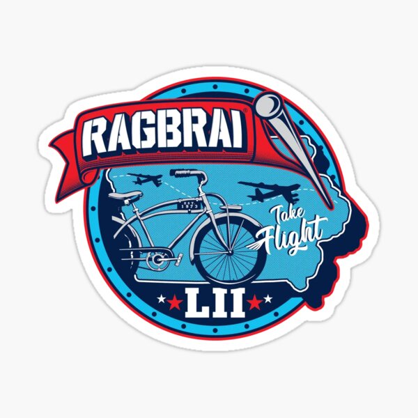 Item preview, Ragbrai 2025  designed and sold by Broken Antler Designs .