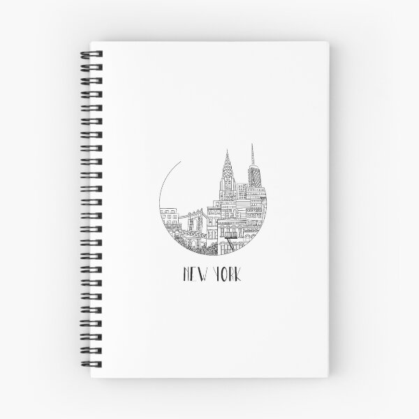 Item preview, New York City drawing designed and sold by designssMG.