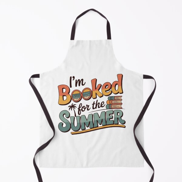 Item preview, I'm Booked for the Summer, Funny Book Lover Summer Reading  Essential T-Shirt designed and sold by podlook.