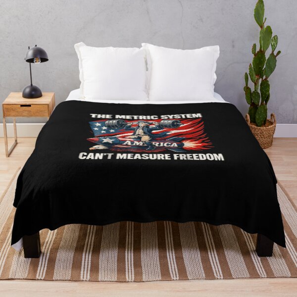 Item preview, The Metric System Can't Measure Freedom Funny 4th of July designed and sold by Juan Pedro Matta.