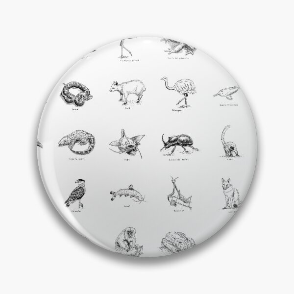 Artikelvorschau, Argentinische Fauna entworfen und verkauft von mariodibuja.