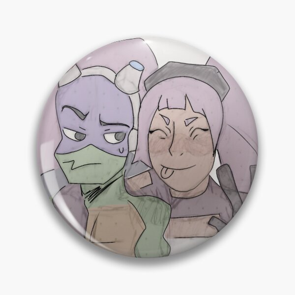 Item preview, Donnie and entrapta !! designed and sold by sans-eatsmulch.