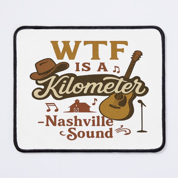 Item preview, WTF Is a Kilometer – Nashville Patriot Edition designed and sold by Globalcitytees.