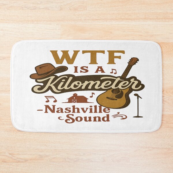 Item preview, WTF Is a Kilometer – Nashville Patriot Edition designed and sold by Globalcitytees.