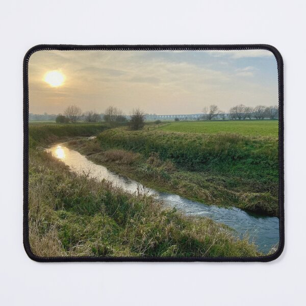 Item preview, Harringworth Viaduct seen from Turtle Bridge, Northamptonshire, UK designed and sold by Kate Anderson Art.