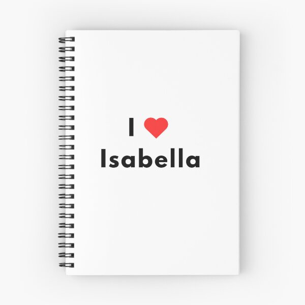 Item preview, Letras del nombre "Amo a Isabella" designed and sold by ali571.