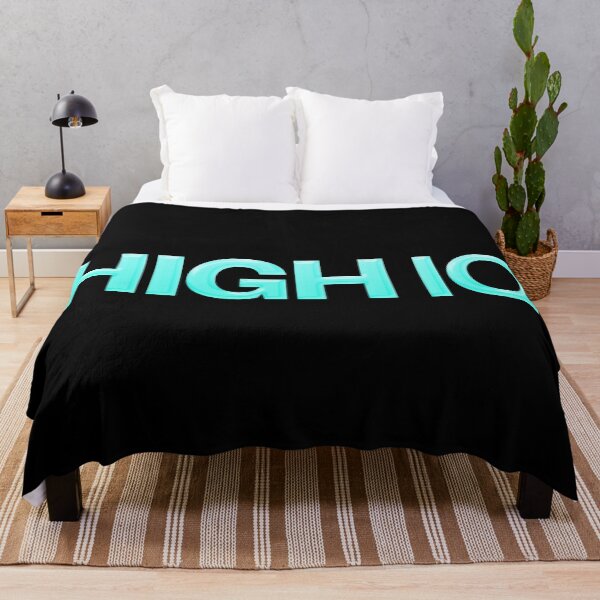 Item preview, High IQ in Turquoise designed and sold by Memes N Lore .