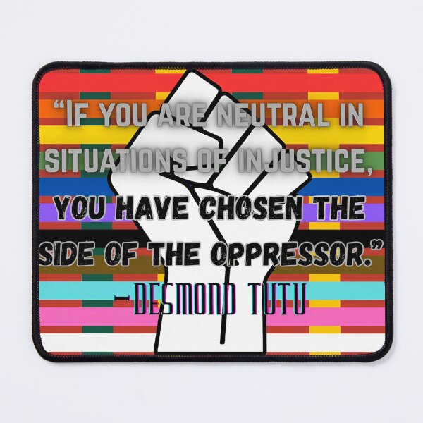 Item preview, "If you are neutral..." Queer & BIPOC Liberation designed and sold by Haven Babcock.
