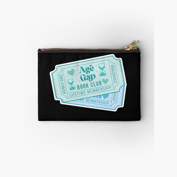 Item preview, Age Gap Ticket Trope Book Sticker designed and sold by ThePoisonPen.