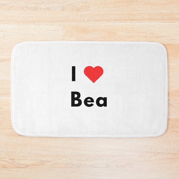 Item preview, I Heart Bea Name Lettering designed and sold by ali571.