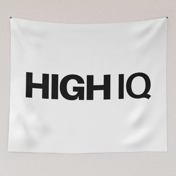 Item preview, High IQ designed and sold by Memes N Lore .