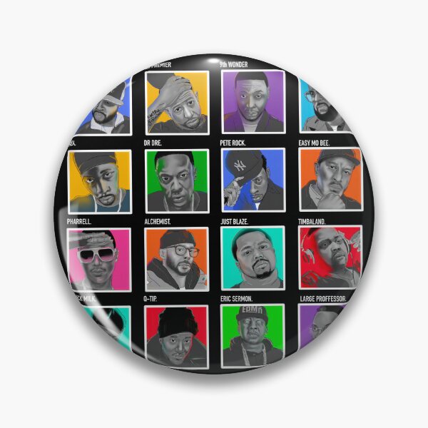 Item preview, Hiphop producers on 16 pads designed and sold by Sevensicks.