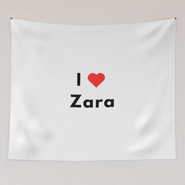 Item preview, I Heart Zara Name Lettering designed and sold by ali571.
