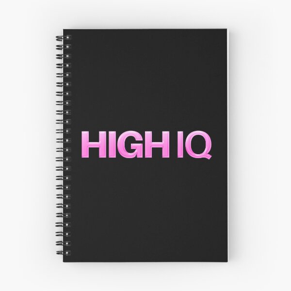 Item preview, High IQ in Pink  designed and sold by Memes N Lore .