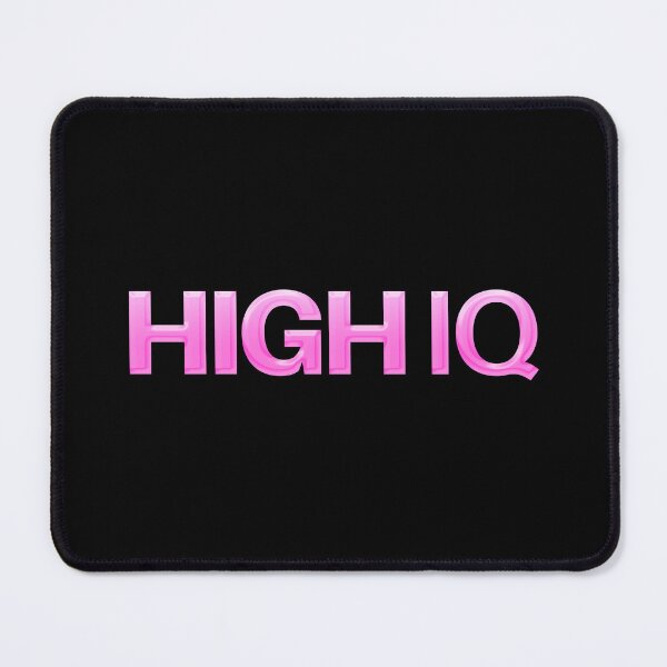 Item preview, High IQ in Pink designed and sold by Memes N Lore .
