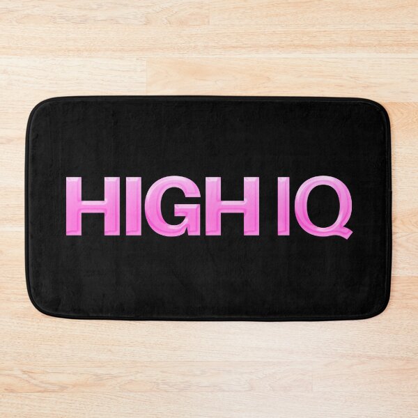 Item preview, High IQ in Pink  designed and sold by Memes N Lore .