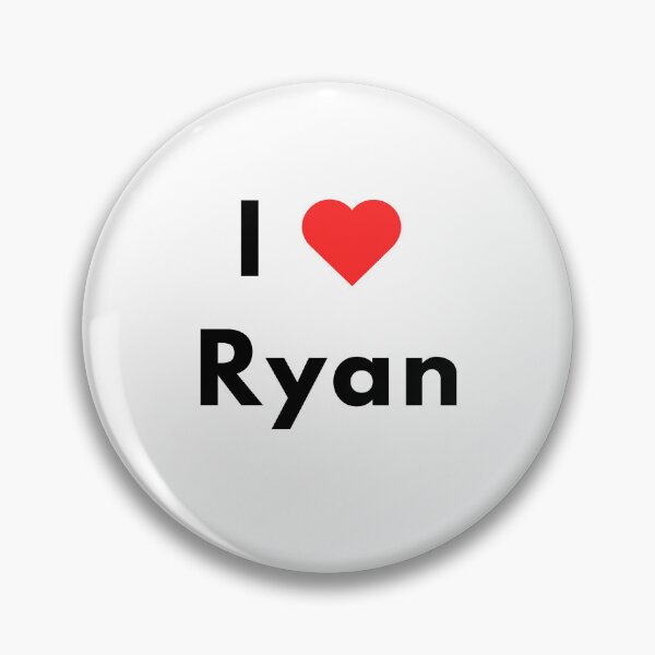 Item preview, I Heart Ryan Name Lettering designed and sold by ali571.